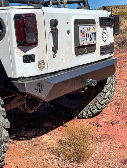 JK/JKU rear Crossmember delete bumper - Hepta MFG